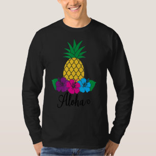 T-shirt Aloha Hawaii De L'Île Sentent L'Aloha Flowe
