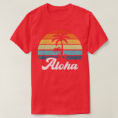 T-shirt Aloha Hawaii Hawaii Island Shirt Palm Beach Surf (Design devant)