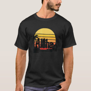 T-shirt Aloha Hawaii Hawaiian Island Palm Trees Beach Vaca