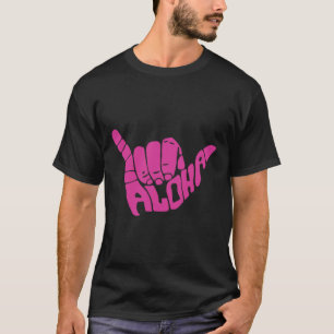 T-shirt Aloha Hawaii Palmiers Plage de l'île hawaïenne Sur
