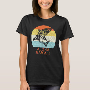 T-shirt Aloha Hawaii Requin tribal Vintage Hawaiian Island