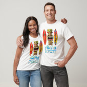 T-shirt Aloha Hawaii Tiki Surf (Unisexe)