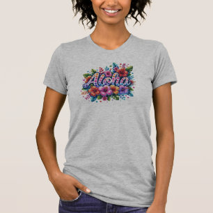 T-shirt Aloha Hibiscus - Floral d'été vibrant