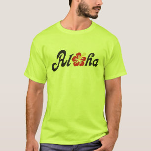 T-shirt Aloha Hibiscus - plat design Hawaii + vos idées
