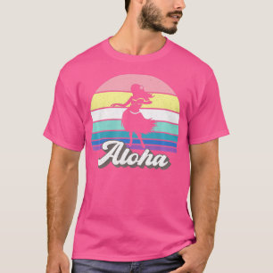 T-shirt Aloha Hula Dancer Girl Cute Hawaiian Hawaii Dance