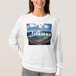 T-shirt Aloha les îles d'Hawaï se tiennent barbotantes