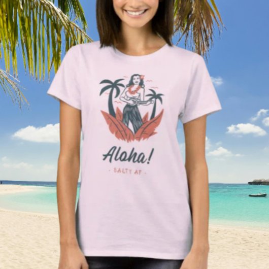 T-shirt Aloha ! par Salty AF