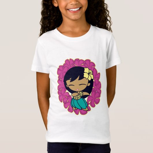 T-Shirt "Aloha pièce en t de filles de miels" (Devant)