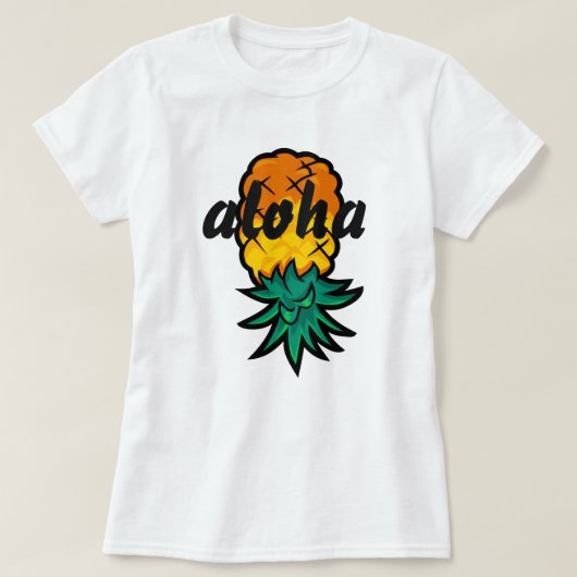 T-shirt Aloha Pineapple (Design devant)