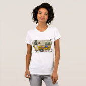 T-shirt Aloha remorque de campeur (Devant entier)