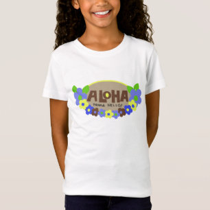 T-Shirt Aloha Signifie Bonjour Hawaïen Floral
