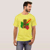 T-shirt Aloha surfer d'Hawaï (Devant entier)