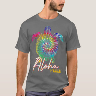 T-shirt Aloha Tie Dye Sea Turtle Hawaii Matching Family Va