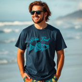 T-shirt Aloha Trout-Fisherman