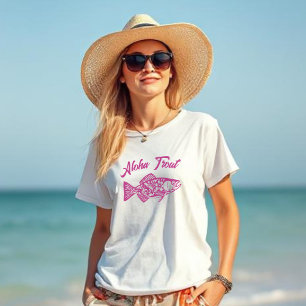 T-shirt Aloha Trout-Fisherman