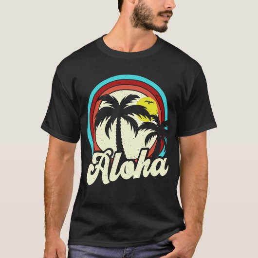 T-shirt Aloha Unisex (Devant)