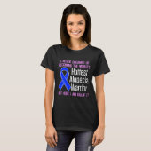 T-shirt Alopecia Aware Hair Loss Warrior Hottest Survi (Devant entier)