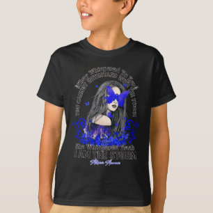 T-shirt Alopecia conscience i'm the storm girl papterfly r