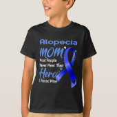 T-shirt Alopecia Maman J'Ai Élevé La Mine (Devant)