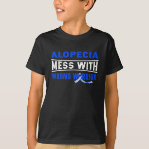 T-SHIRT ALOPECIA MESS AVEC LE MAUVAIS GUERRIER