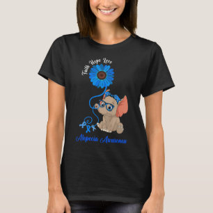 T-shirt Alopecia Sensibilisation Foi éléphante Espoir Amou