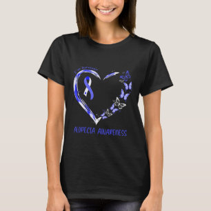 T-shirt Alopecia Sensibilisation Je suis Survivor Heart Ri