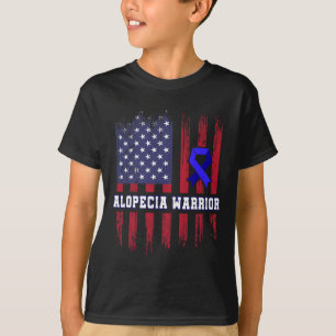 T-shirt Alopecia Sensibilisation Perte de cheveux Guerrier