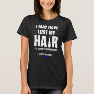T-shirt Alopecia Sensibilisation Perte de cheveux Guerrier