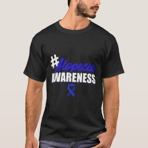 T-shirt Alopecia Sensibilisation Perte de cheveux Guerrier