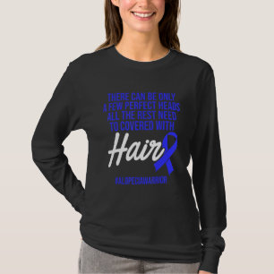 T-shirt Alopecia Sensibilisation Perte de cheveux Guerrier
