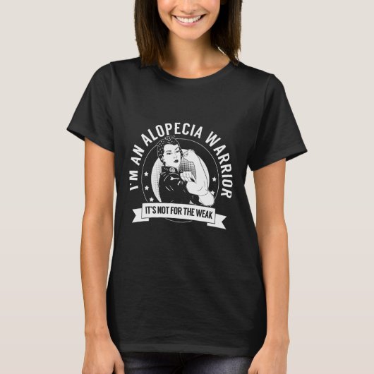 T-shirt Alopecia Warrior NFTW - Alopecia Awareness (Devant)