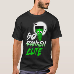 T-shirt Alors Franken Mignon Halloween Fantôme Monstre