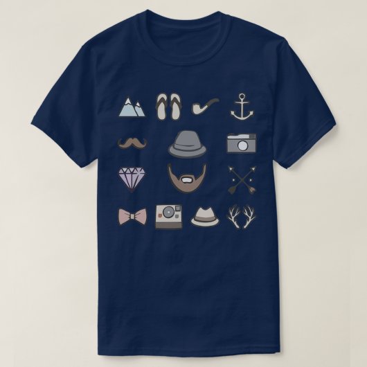 T-shirt Alors hipster (Design devant)