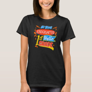 T-shirt Alors, jardin d'enfants Bonjour 1ère année Retour