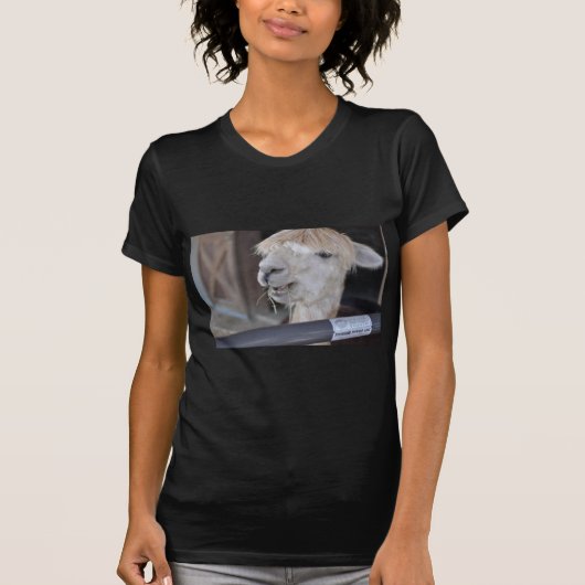 T-shirt Alpaca, Blanc (Devant)
