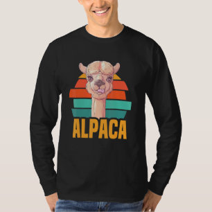 T-shirt Alpaca Et Llama Animaux Alpaca Randonnée Llama