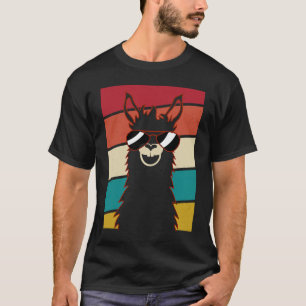 T-shirt Alpaca Farmer Mother She's A Bad Mama Llama