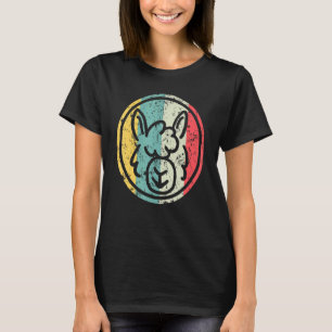 T-shirt Alpaca Head Retro Llama Farmer - Alpaca Llama Farm