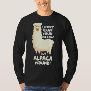T-shirt Alpaca Infirmière de soins de blessures Trauma Er