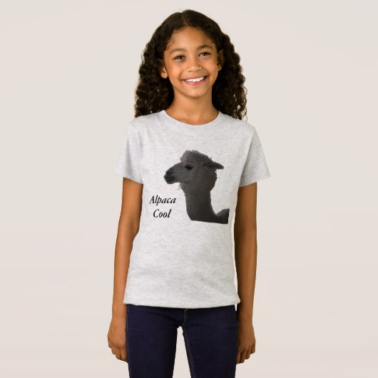 T-shirt - Alpaca ... Koel (Voorkant volledig)