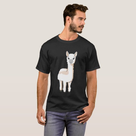 T-shirt Alpaca Lama (Devant entier)