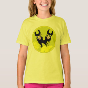 T-shirt Alpaca llama Twins