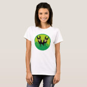 T-shirt Alpaca llama Twins (Devant entier)