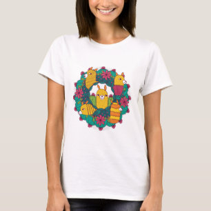T-shirt Alpaca Mandala