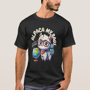 T-shirt Alpaca Mes Bagages, Nous Allons À Dallas ! Drôle D