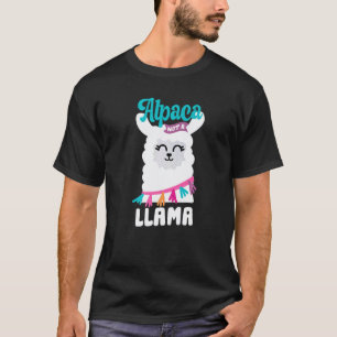 T-shirt Alpaca N'est Pas Un Lama Camélidé Mammifère Alpaca