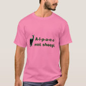 T-shirt Alpaca, pas des moutons ! (Devant)