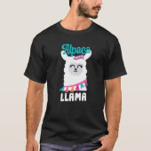 T-shirt Alpaca Pas Une Llama Camelid Mammal Alpaca (Devant)