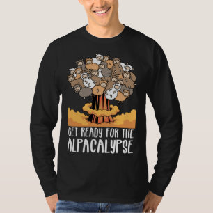T-shirt Alpaca Préparez-vous à l'Alpacalypse