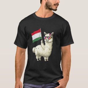 T-shirt Alpaca Racines Hongroises Fierté Hongroise Drapeau